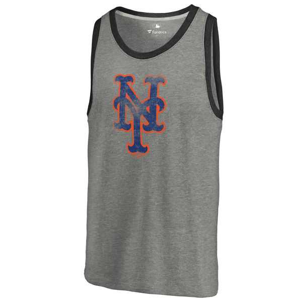 New York Mets Distressed Team Tank Top - Ash,We sell and wholesale New York Mets Distressed Team Tank Top - Ash on line form chian!